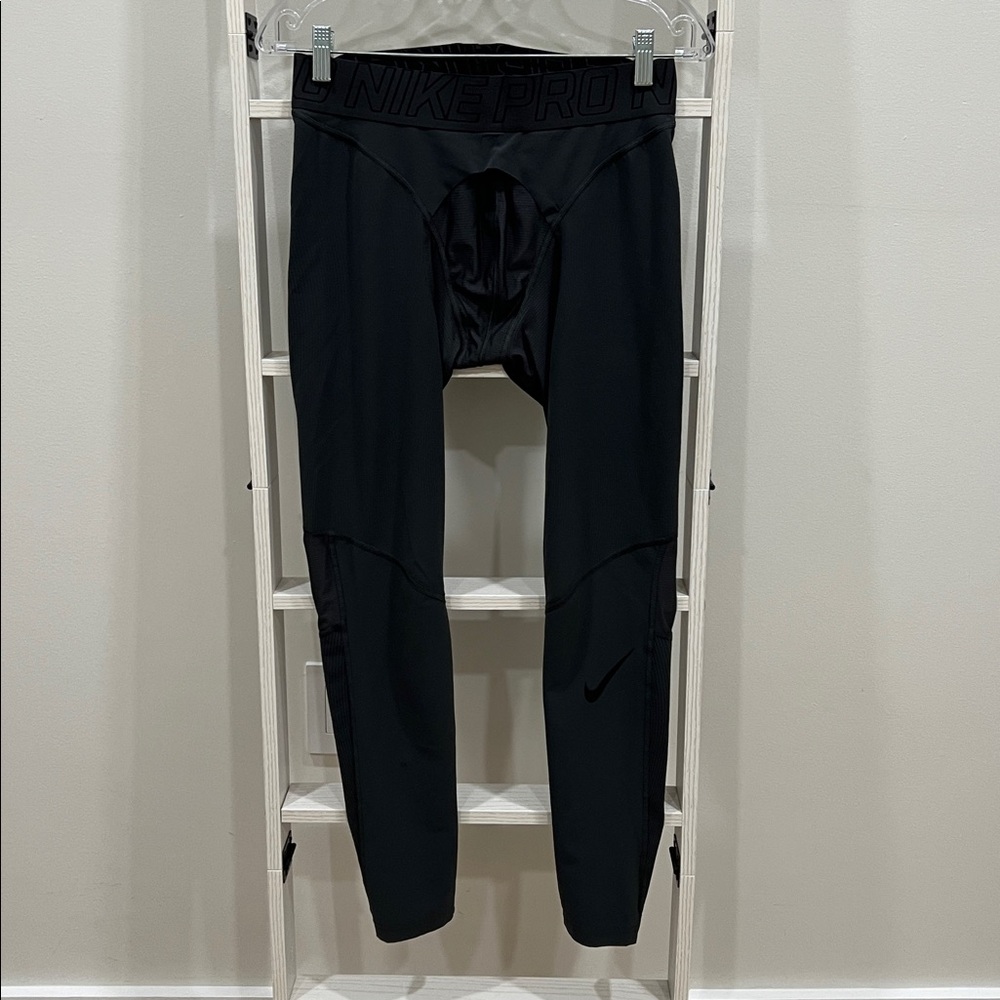 NIKE PRO HYPER COMPRESSION TIGHTS - ANTHRACITE - image 1